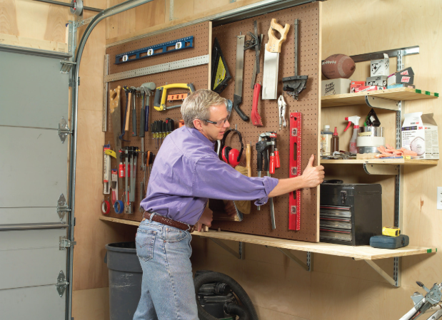 woodworking in small space